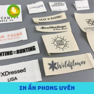 Các loại tem ngành ngành may phổ biến
