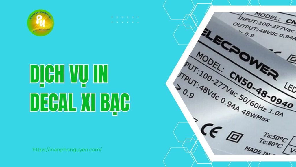 in decal xi bạc