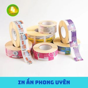 quy trình in decal cuộn của in ấn phong uyên
