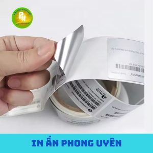 ứng dụng của decal xi bạc